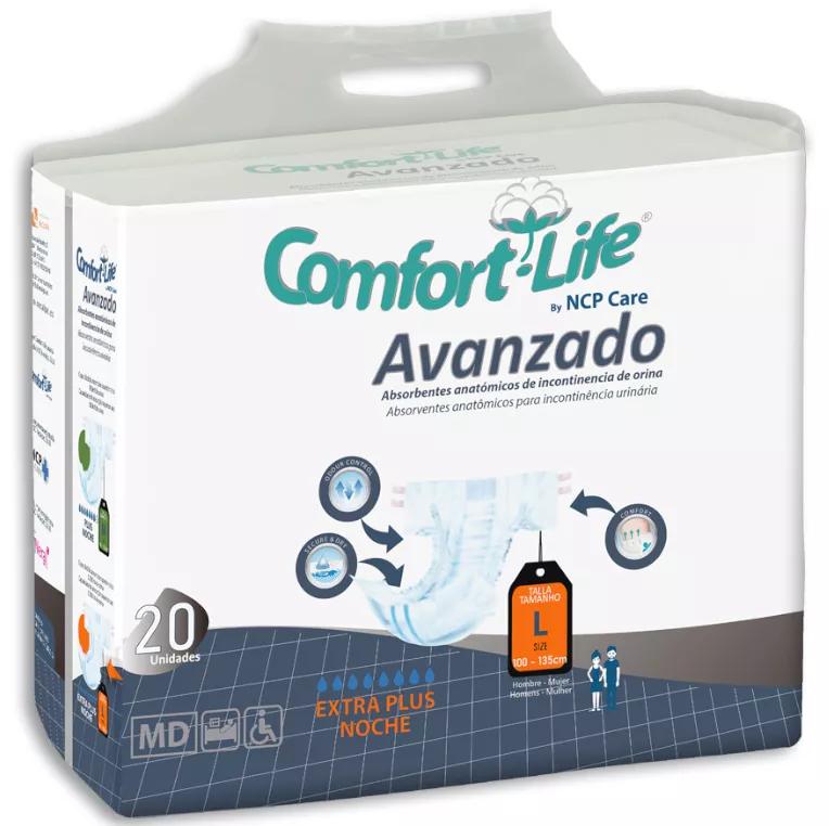 Comfort Life Pañal Adulto Advanced Talla Grande 20 Uds