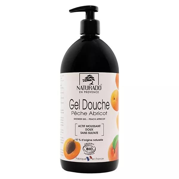 Naurado Gel de Ducha sin Sulfato Albaricoque 1L 