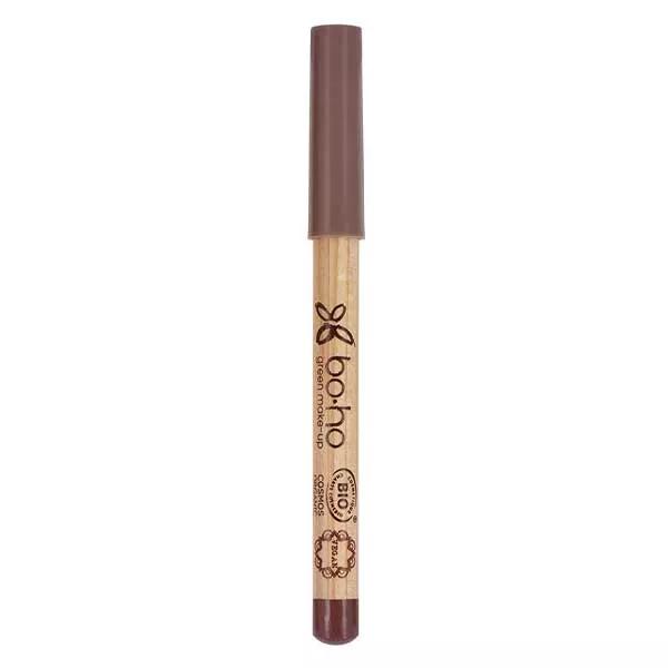 Boho Green Make-Up Lips Organic Lip Pencil N°04 Brown 1.04g