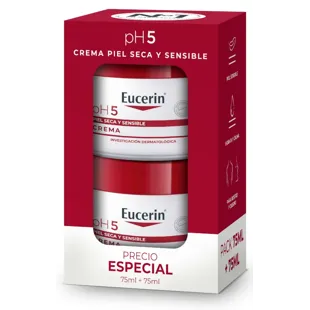 Eucerin pH5 Body Cream 2x75 ml