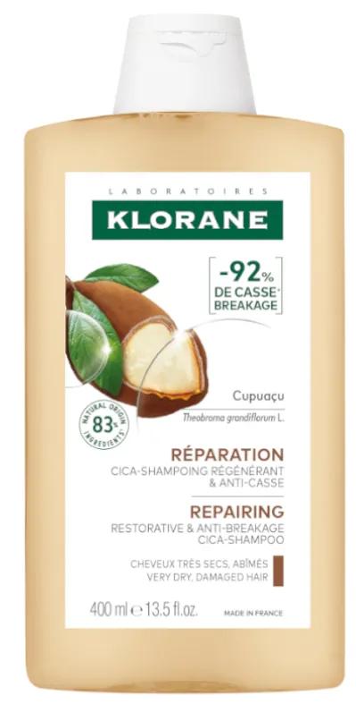 Klorane Shampoing au Beurre de Cupuaçu Bio 400 ml