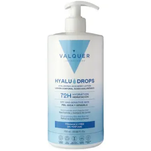 Valquer Hyaludrops 72h Hydrating Body Lotion Fragrance-Free 700 ml