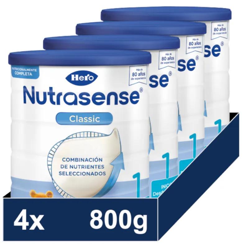 Hero Nutrasense Classic Startermilch 4x800 gr