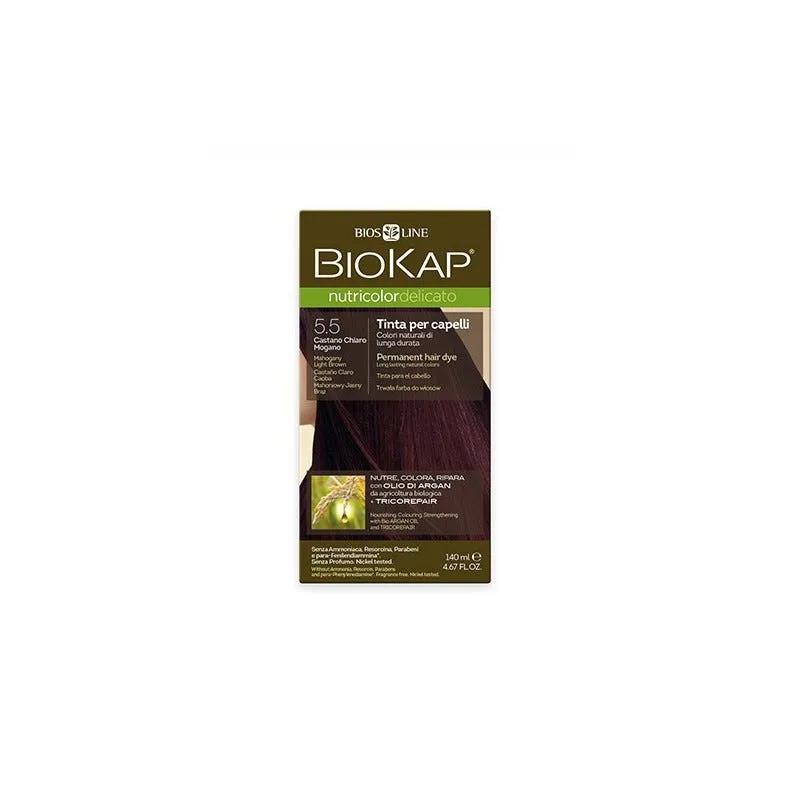 Biokap Nutricolor Delicato 5.50 Tinta Per Capelli Castano Mogano