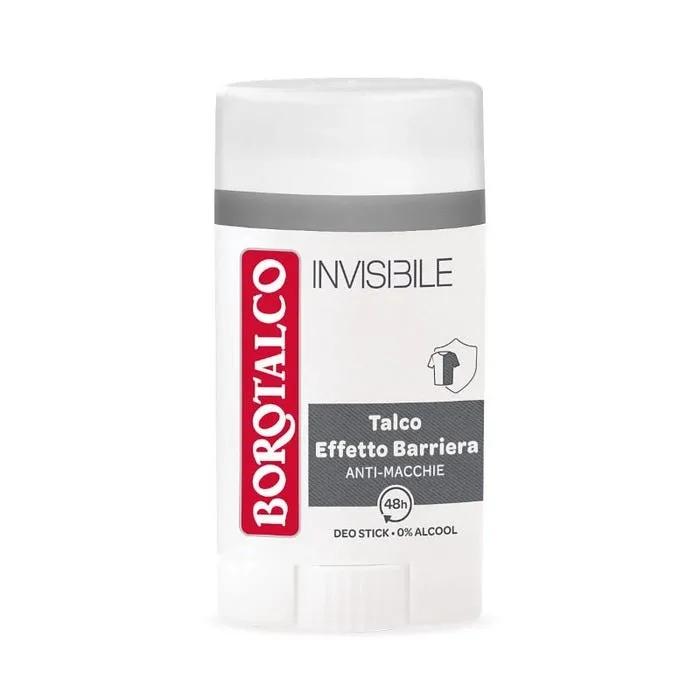 Borotalco Deodorante Stick Invisibile Grigio Zero Aloni 48h efficacia Senza Alcool 40 ml