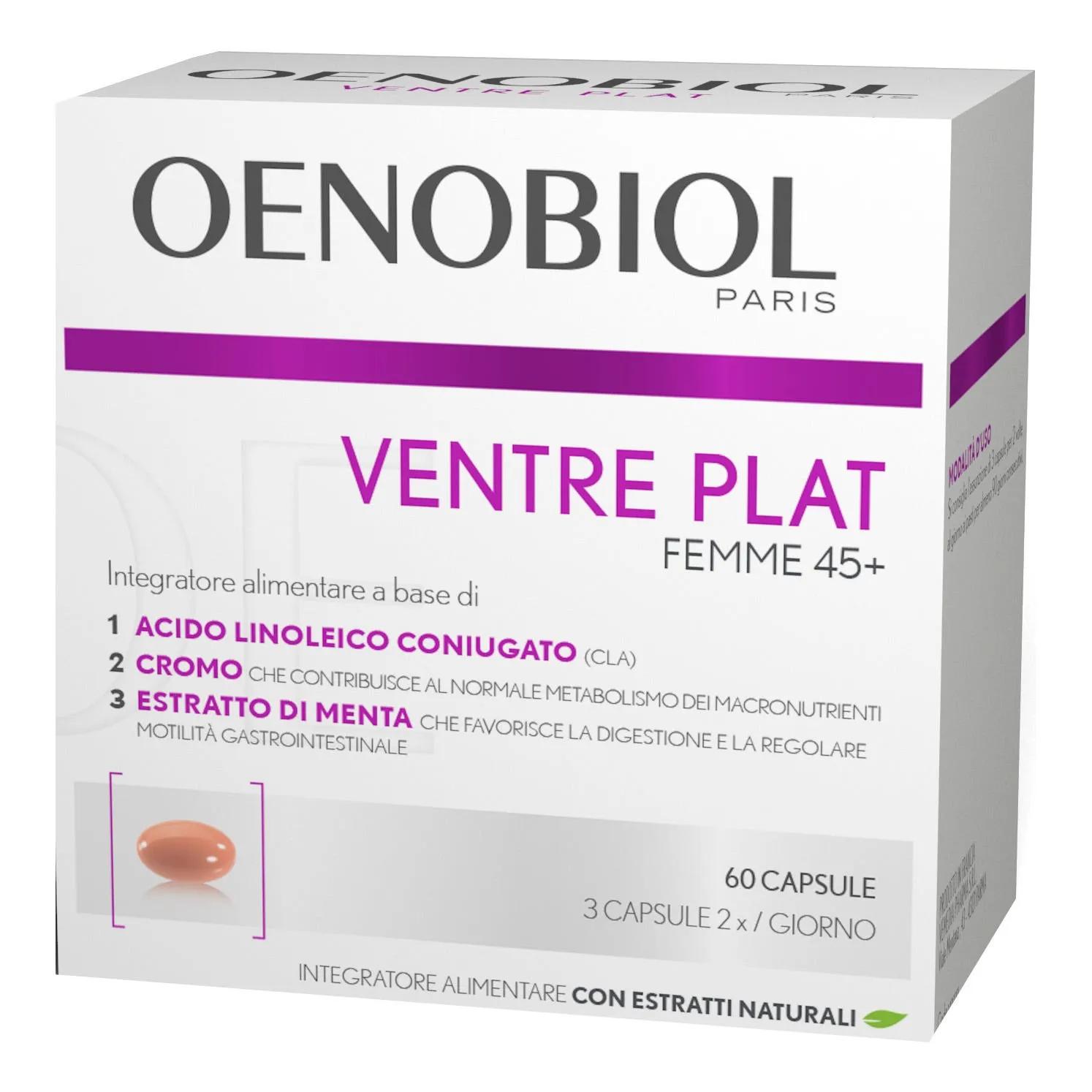 Oenobiol Ventre Plat Integratore Ventre Piatto 60 Compresse