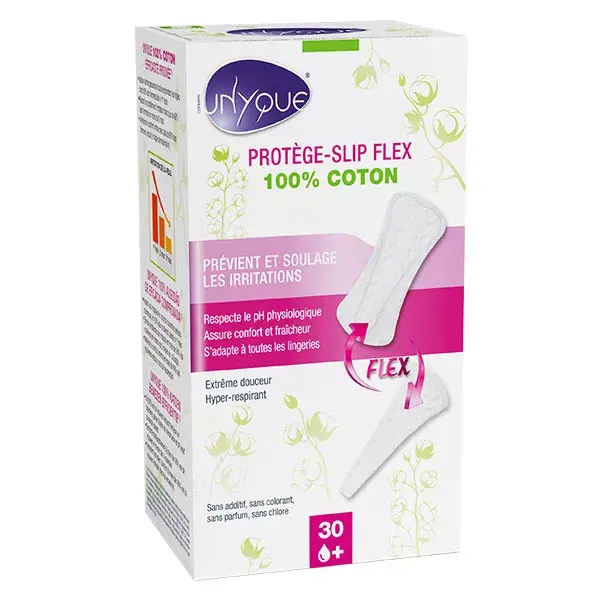 Unyque panty liners Flex and ultrafine box 30