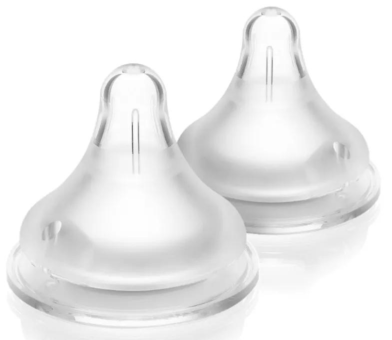 Lansinoh NaturalWave Slow Flow Sauger 2 Einheiten