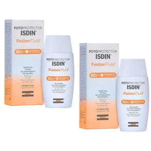 Isdin Photoprotector Fusion Fluid SPF50+ 2x50 ml