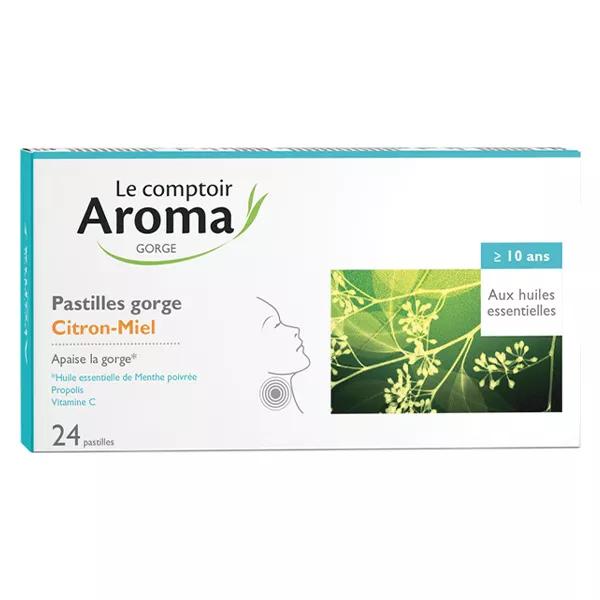 Il contatore Aroma Respir' gola losanghe 24 losanghe miele di limone