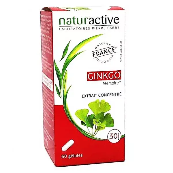 Naturactive Ginkgo 60 gélules