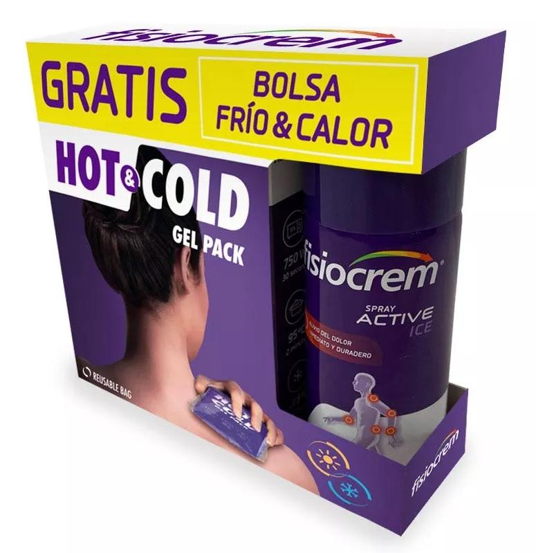 Fisiocrem Spray Active Ice 150 ml + Saco Gel Frio