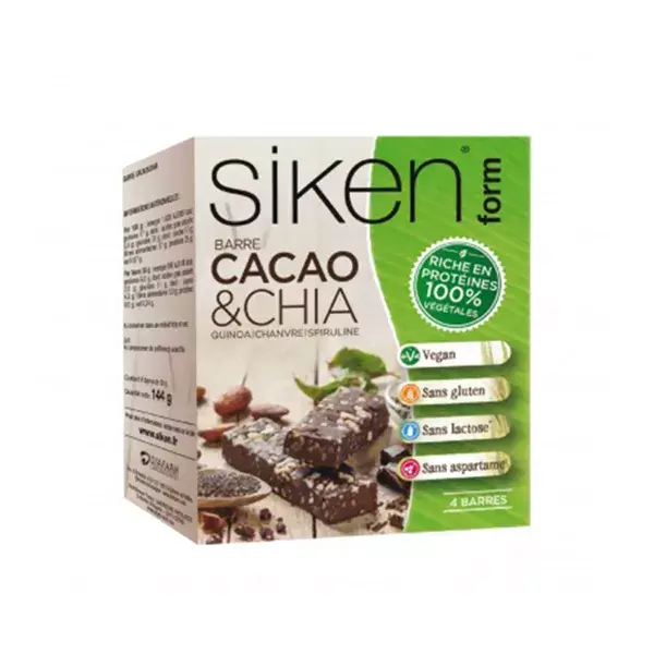 Dieta bar cacao skn e chia x 4