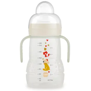 MAM 2-in-1 auslaufsichere Flasche und Tasse +4 Monate Neutral 220 ml