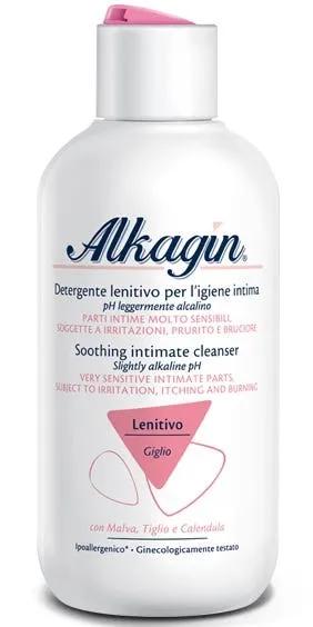 Alkagin Detergente Intimo Lenitivo a pH Leggermente Alcalino 250 ml