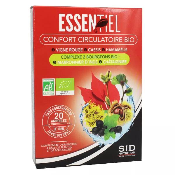 SID Nutrition Esencial Confort Circulatorio Bio 20 ampollas