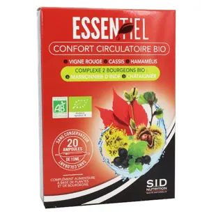 SID Nutrition Essentiel Conforto Circolatorio Bio 20 fialette