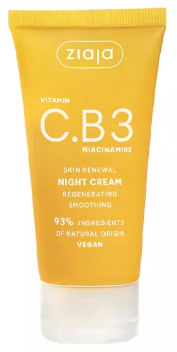 Ziaja Vitamina C B3 Niacinamida Creme de Noite 50 ml