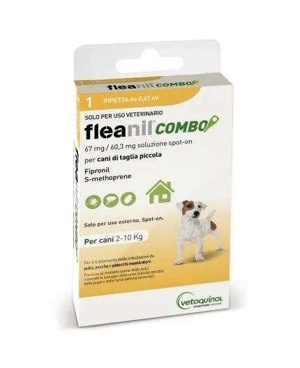 Fleanil Combo Spot-On Cani Taglia Piccola 1 Pipetta x 0,67 ml