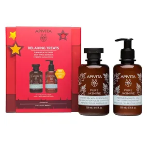 Apivita Pure Jasmine Gel Baño 250 ml + Leche Hidratante 200 ml