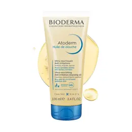 Bioderma Atoderm Huile Lavante Hydratante Peaux Sèches à Atopiques 100ml