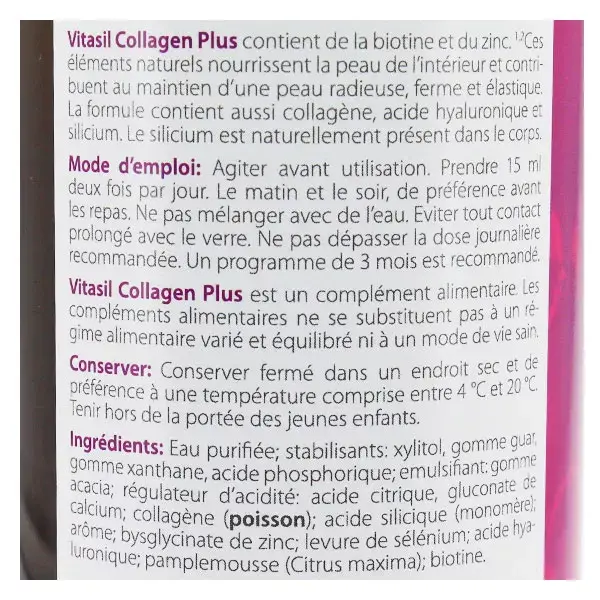 Vitasil Collagen Plus 500ml