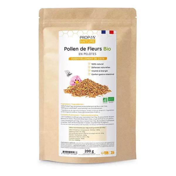 Propos'Nature - Polen de flores orgánico - en bolas - 100% natural - 200g