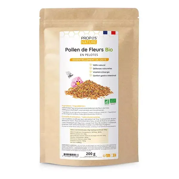 Propos'Nature - Polline Fiori Bio  - 100% Naturale - 200g