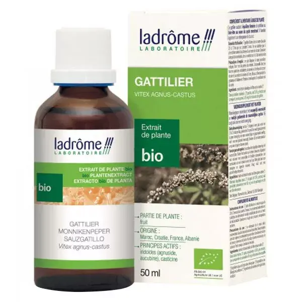 Ladrôme Organic Gattilier Plant Extract 50ml