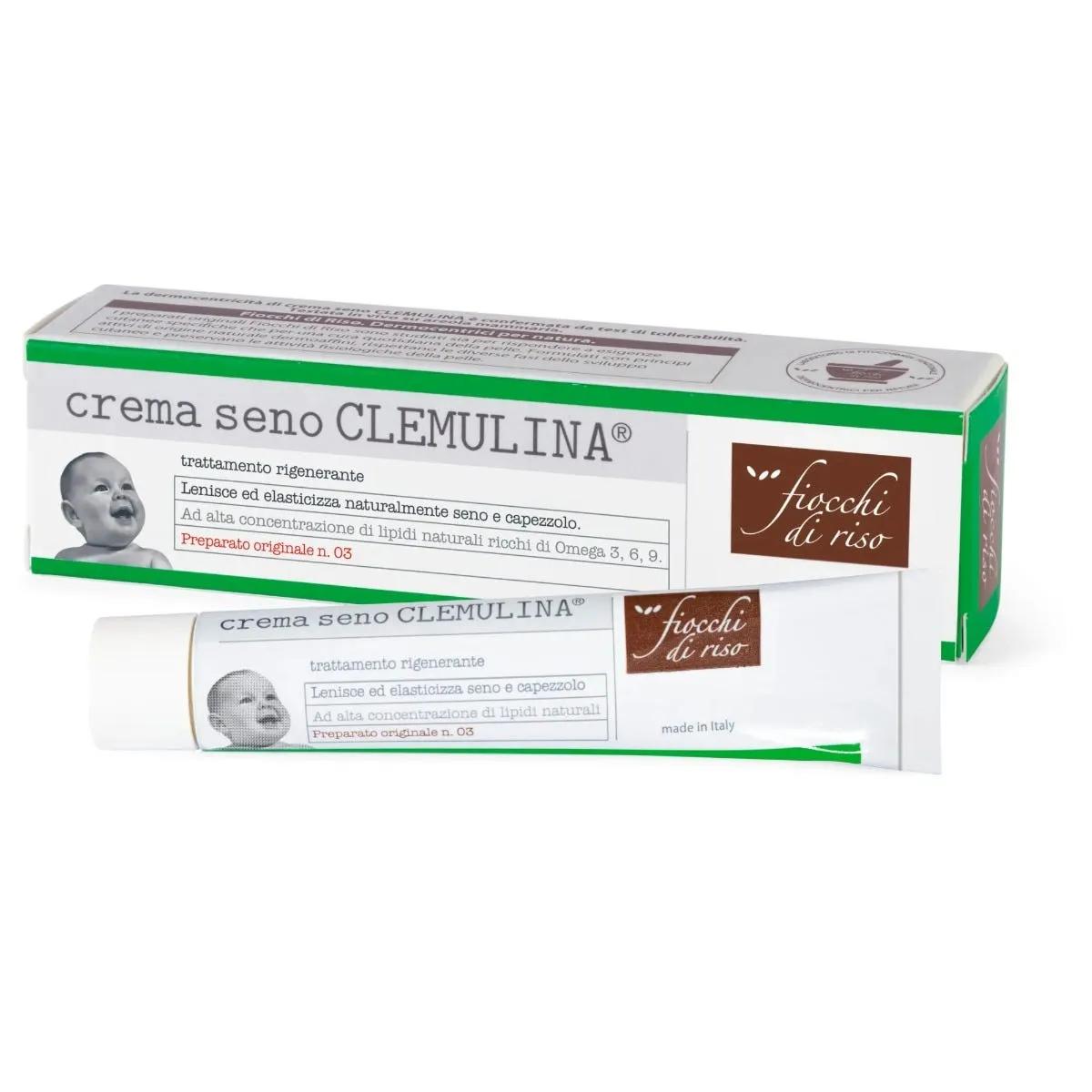 Fiocchi di Riso Crema Seno Clemulina Trattamento Rigenerante 15 ml