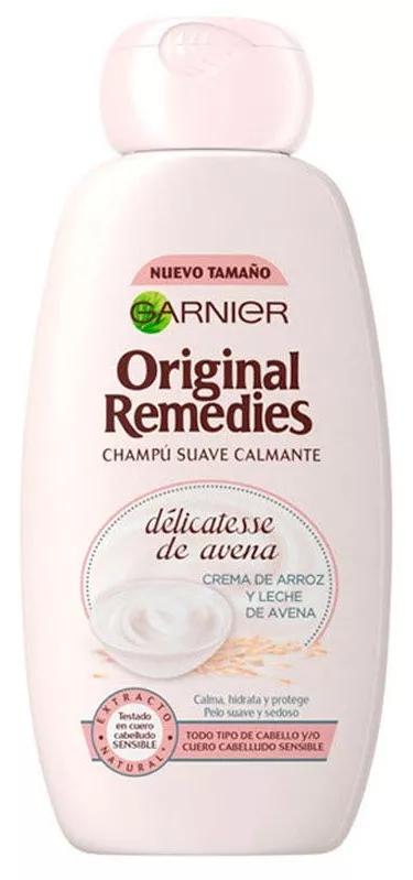 Garnier Original Remedies Haferflocken-Shampoo für empfindliches Haar, 300 ml