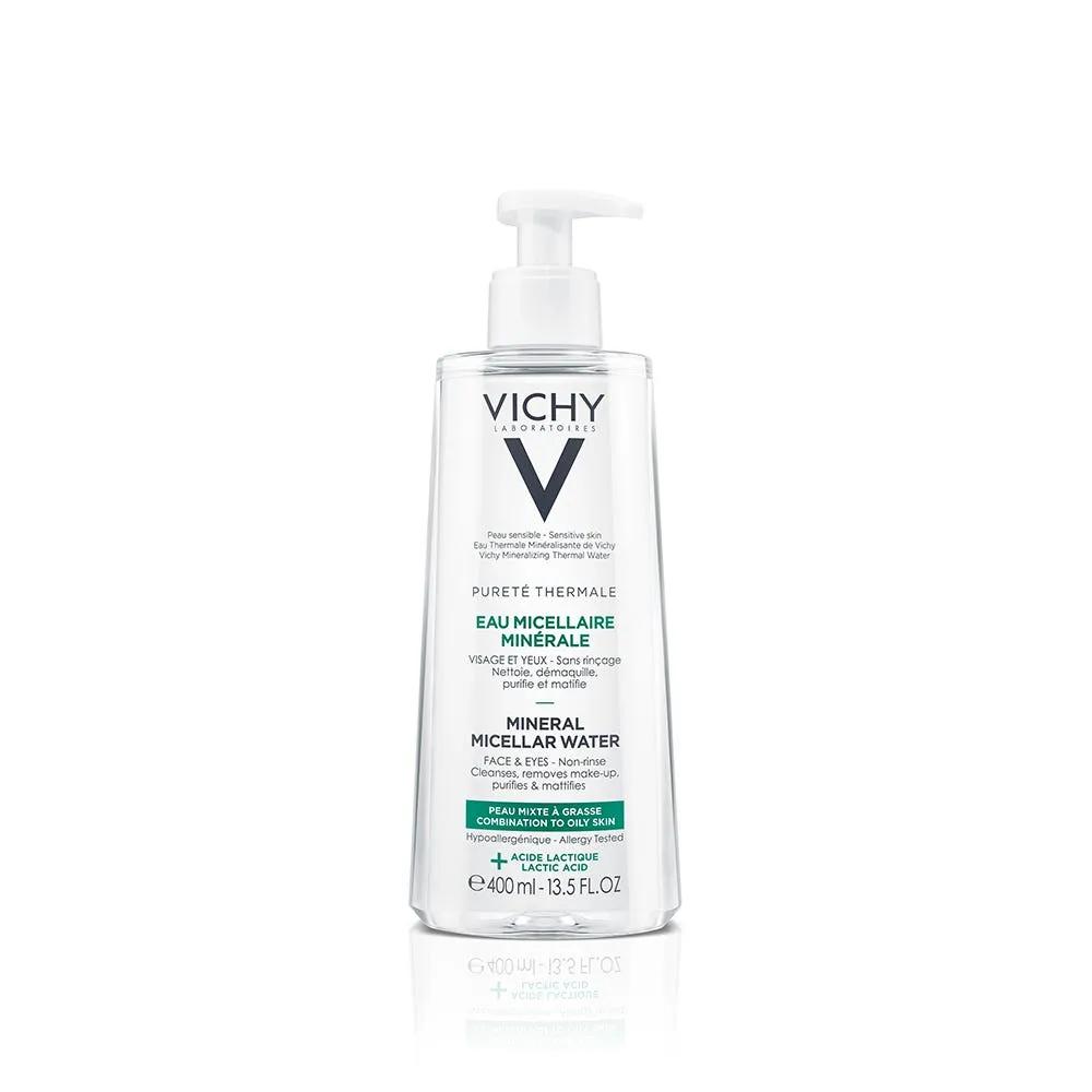 Vichy Pureté Thermale Acqua Micellare Minerale Pelle Mista o Grassa 400 ml