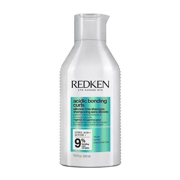 Redken Shampoing réparateur pour cheveux bouclés abîmés Acidic Bonding Curls