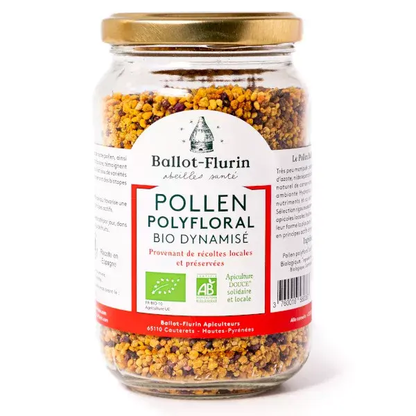 Ballot Flurin Organic Pollen Polyfloral 210g 