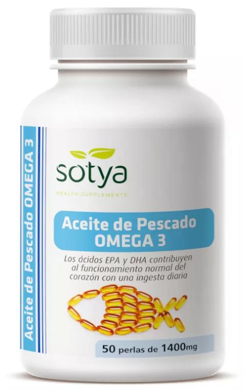 Sotya Óleo de Peixe Ômega 3 1400 mg 50 Pérolas