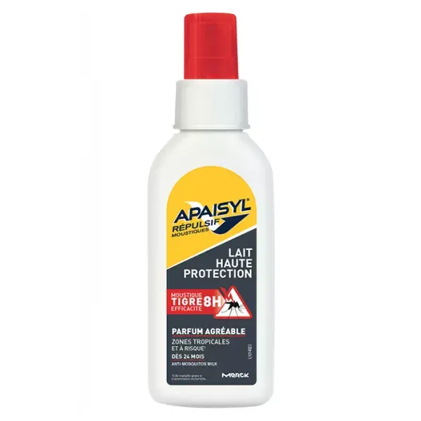 Apaisyl anti-zanzara alta protezione viso e corpo 60 ml di liquido emulsione