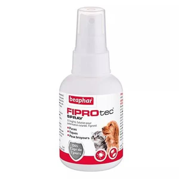 Beaphar Fiprotec Antiparasitic Spray Dogs Cats 100ml