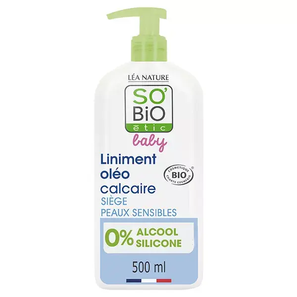 So'Bio Étic Baby Liniment Oléo-Calcaire Bio 500ml