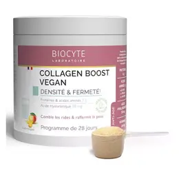 Biocyte Collagen Boost Vegan Anti-Âge Goût Mangue 280g