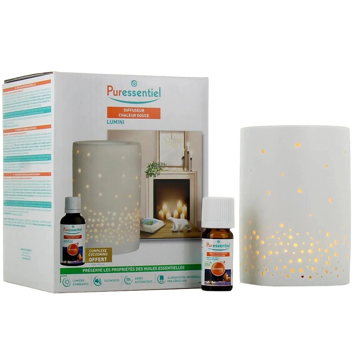 Puressentiel Cofanetto Diffusore Calore Dolce Lumini + Miscela Cocooning 10 Ml