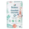 Biolane - Couches Naturelles Taille 3 - Ultra-Absorbant, Pas de Fuite  - 52 unités