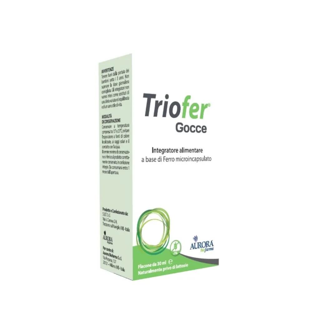 Triofer Integratore per Carenza di Ferro Gocce 30 ml