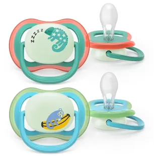 Philips Avent SCF376/28 Ultra Air Chupeta Noturna 6-18m 2 unidades