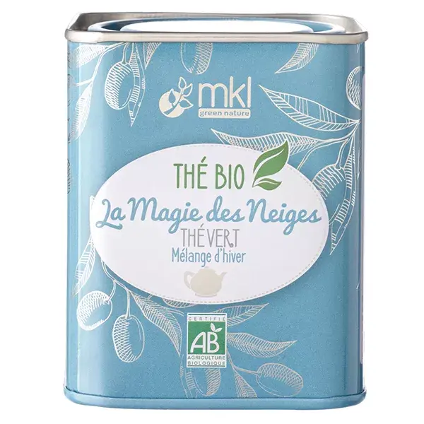 MKL Green Nature Magic of Snowflakes Organic Green Tea 100g