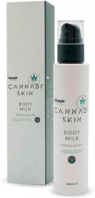 Atopyk Natural Care CBD CannabiSkin Body Milk Leite Corporal 200 ml