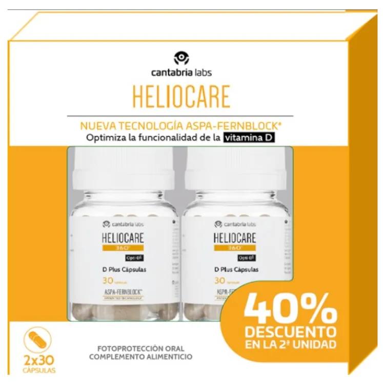 Heliocare 360 D Plus Capsules 2x30 units