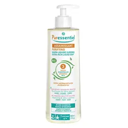 Puressentiel Assainissant Savon Liquide Surgras Aux 3 Huiles Essentielles Bio 500ml