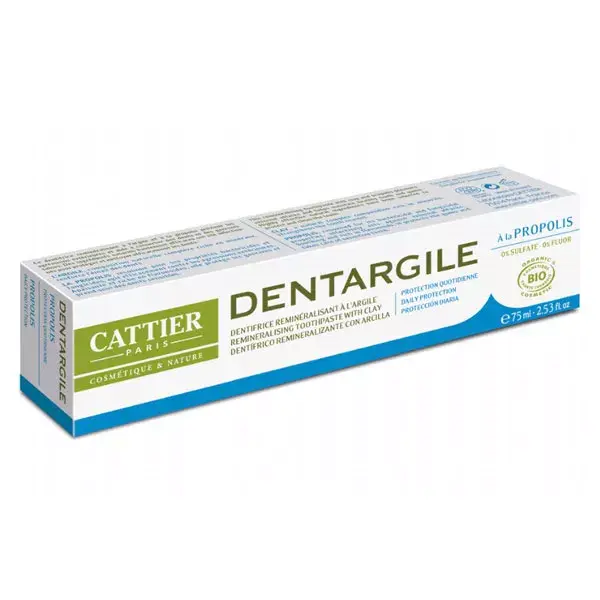 Cattier Dentargile Dentifrice Propolis Bio 75ml