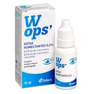 Deiters Wops Moisturizing Eye Drops 0.2% 10 ml