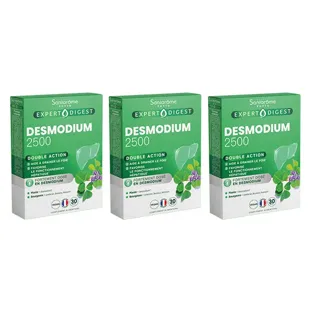 Santarome Phyto - Desmodium 2500 - Disintossicante del fegato - 30 capsule vegane - Confezione da 3